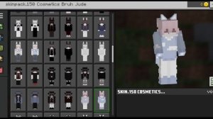 Minecraft cosmetic skin Pack works on hive !