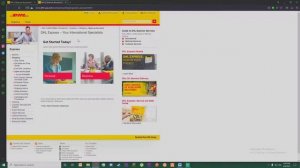 DHL : How to Create Account | Signup DHL