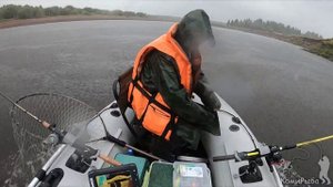 Рыбалка на щуку в грозу 2021. Турпоход с ночевкой