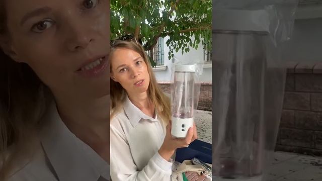 Водородная вода всегда с собой//Генератор водородной воды Biontech BTH 101T смотреть онлайн