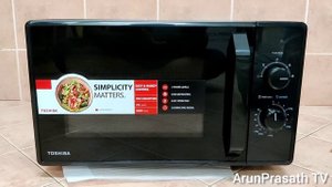 TOSHIBA Microwave Oven MW2-MM24PF(BK) - Unboxing & Review