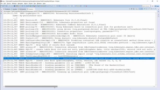 How to generate UUIDs as primary keys with Hibernate смотреть онлайн