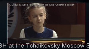 K. Debussy. Doll's kak-walk from the suite Children's corner Tolstova Sofia.