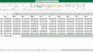 How To Use Sum & Average Functions in Excel 2019 - Episode 3