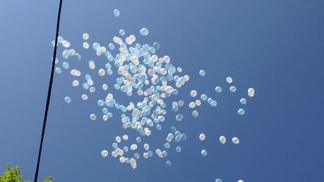 Запуск воздушных шаров на выписку смотреть онлайн