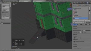 Blender Урок. Моделирование. Здание