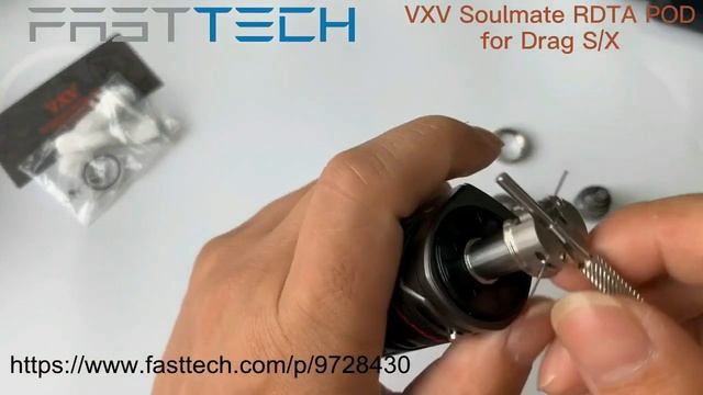 Authentic VXV Soulmate RDTA / RDA Pod Cartridge for VOOPOO Drag S & Drag X at FastTech.com смотреть онлайн