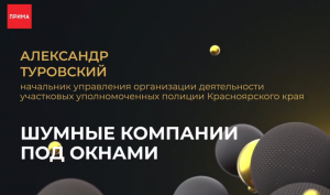 Александр Туровский - начальник участковый полиции краевого МВД о "Безопасности во дворах"