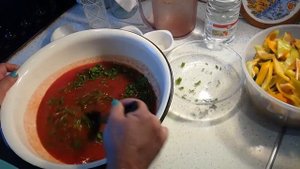 Лечо с петрушкой.Простой и вкусный рецепт.