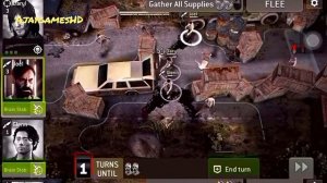 Walking Dead No Man's Land Game play on ios iphone 6s plus HD