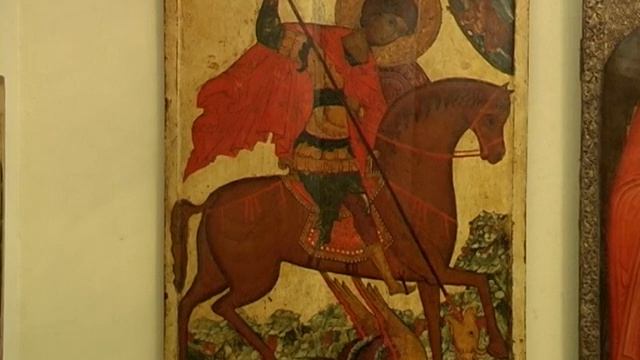 ЦАК. Икона Чудо Георгия о змие.