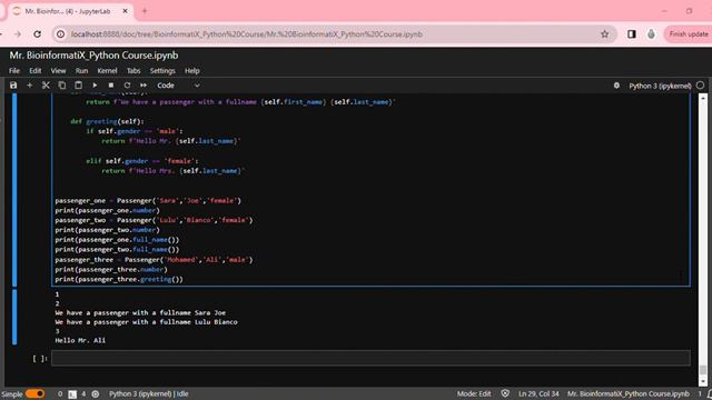 Object-Oriented Programming (OOP) in Python Part II | Python for beginners