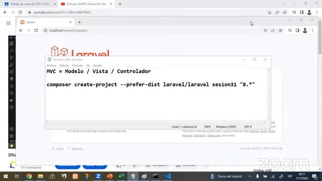 DNAvas 7a9PM | Desarrollo BackEnd PHP con el Framework Laravel 8 смотреть онлайн