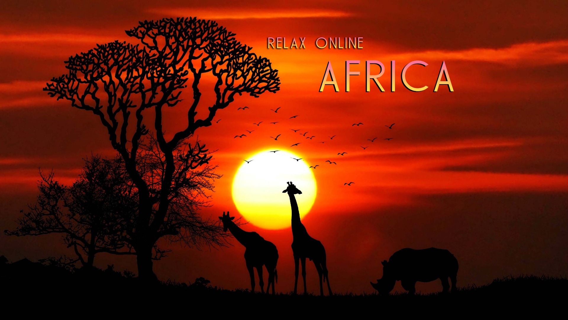 Африка , путешествие к центру земли. Релаксация и Мир Африки