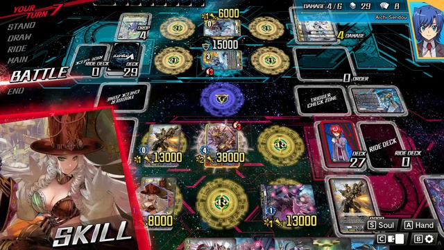 CARDFIGHT!! VANGUARD DEAR DAYS - CHRONO VS AICHI (PROTAGONIST FIGHT)