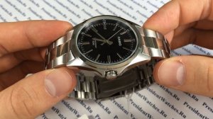 Мужские часы Casio MTP-1378D-1A - видеообзоры | Watch-Forum.RU