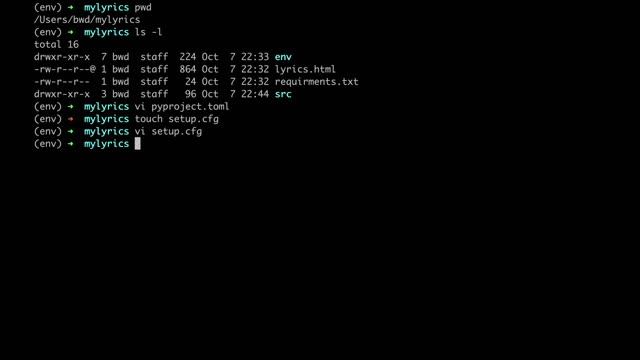 Python Intermediate Project: #5 Scraping song lyrics -  build