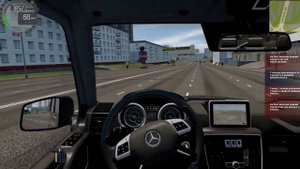 Лютые шашки по городу на Гелике.   City Car Driving