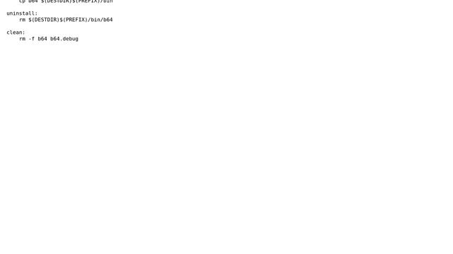 Code Review: base64 encoding and decoding tool