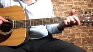 Аккорд Em/H на гитаре