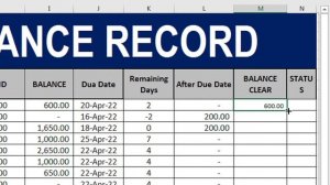 student fee record in excel format | how to maintain student records in excel