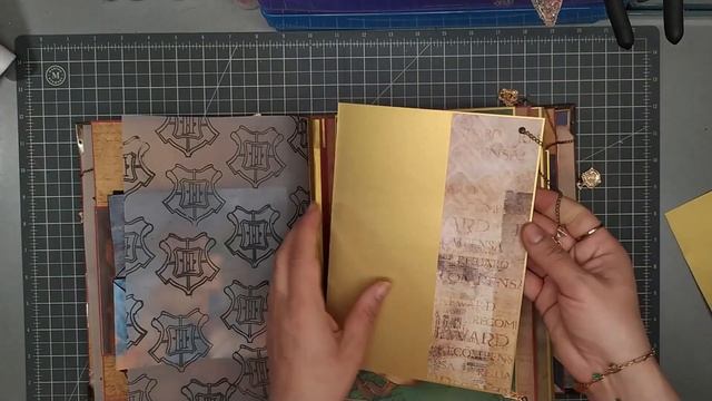 Album Harry Potter : Présentation #scrapbooking #harrypotter смотреть онлайн