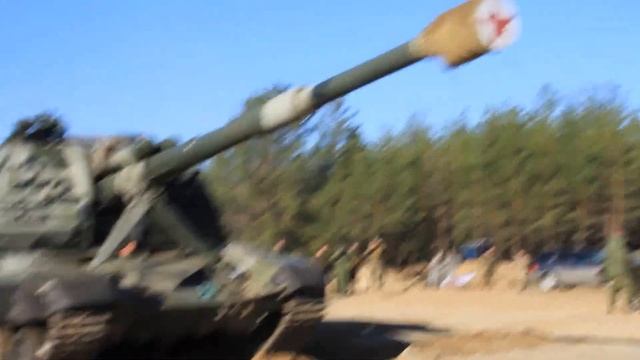 Показ Боевой техники на Страйкбольной игре ! смотреть онлайн