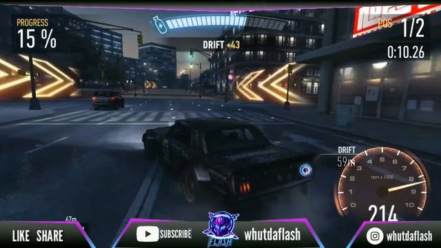 FORD MUSTANG HOONIGAN | Bonus Car | NFS No Limits | whutdaflash смотреть онлайн