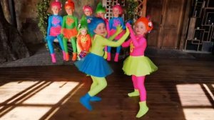 Тролли - Клип детских танцев - танцуют дошкольники малыши под музыку Димы Билан