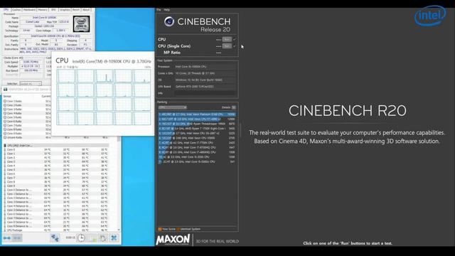 인텔 코어10세대 i9-10900K 벤치 테스트!! 테스트 내내 만족스러운 고성능CPU입니다! смотреть онлайн