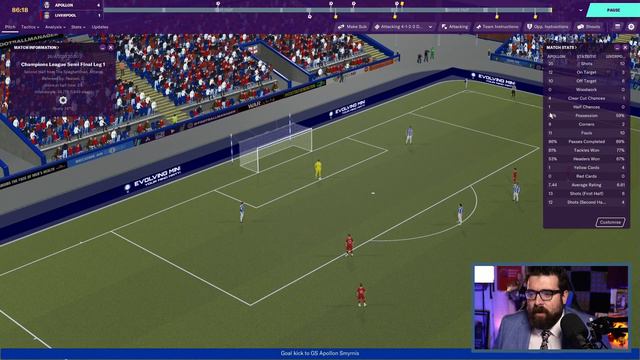 CHAMPIONS LEAGUE SEMI-FINAL | Part 113 | THE GREEK ODYSSEY FM20 | Football Manager 2020 смотреть онлайн