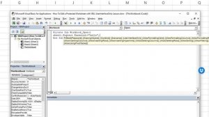 How to Edit a Protected Worksheet with VBA, UserInterfaceOnly Lesson