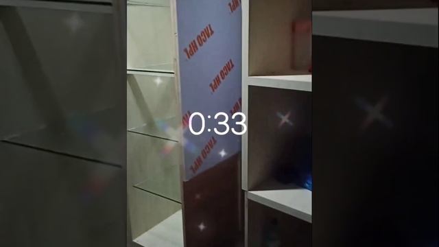 big TV cabinet full lighting glass n HPL finishing#short смотреть онлайн