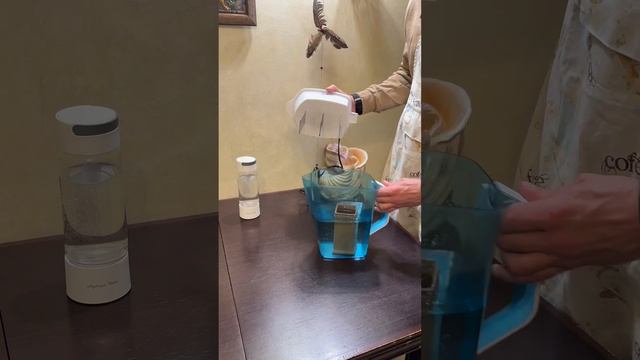 Как почистить активатор воды.