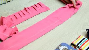 Как сделать пряжу из старых колгот