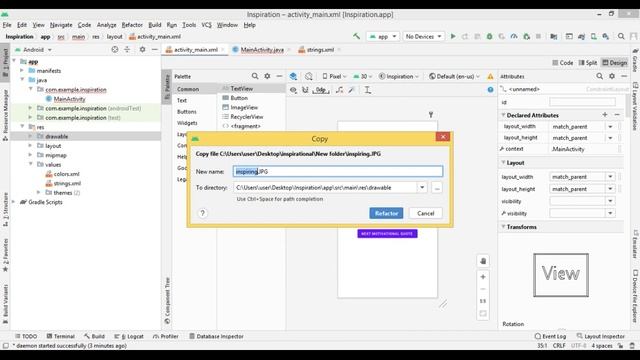 Your First Android App in 5 Minutes For Lazy Students ! (With Source Code)