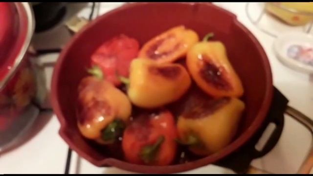 РЕЦЕПТ БОМБА! ОЧЕНЬ ВКУСНО!!! КАК ЗАПЕЧЬ ПЕРЕЦ НА СКОВОРОДЕ, А НЕ В ДУХОВКЕ