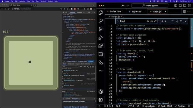 How To Code The Snake Game In Javascript