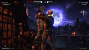 Mortal Kombat X - Scorpion Vs Jason (Very Hard)