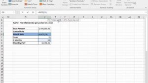 Calculating Interest Rate in Excel 2016 | Knowledgecity.com