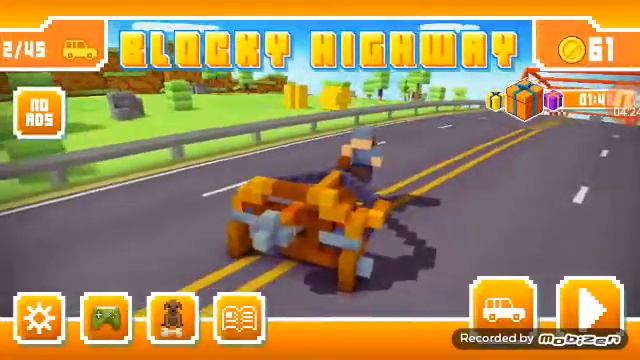 Обзор на игру Blocky Highway смотреть онлайн