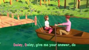 Daisy Bell Bicycle Built For Two @CoComelon Nursery Rhymes _Kids Songs