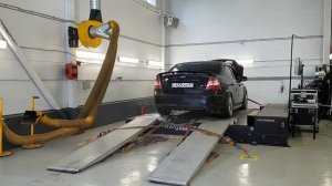Замер мощности Ford Focus 2 St Sedan на Revo stage1