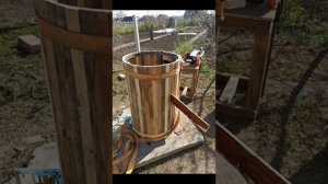 Рукомойник из бочки. Бочка своими руками.