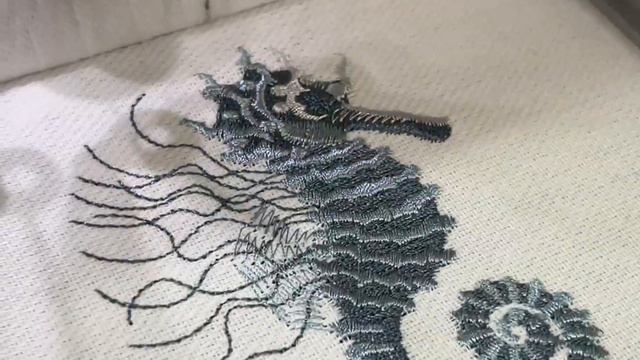 The Seahorse Design for Machine Embroidery смотреть онлайн