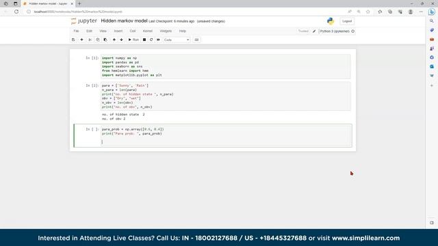 Introduction to Hidden Markov Model | HMM | Pattern Recognition | Machine Learning | Simplilearn