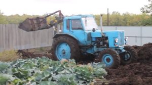 Мтз 82 турбо с погрузчиком на навески