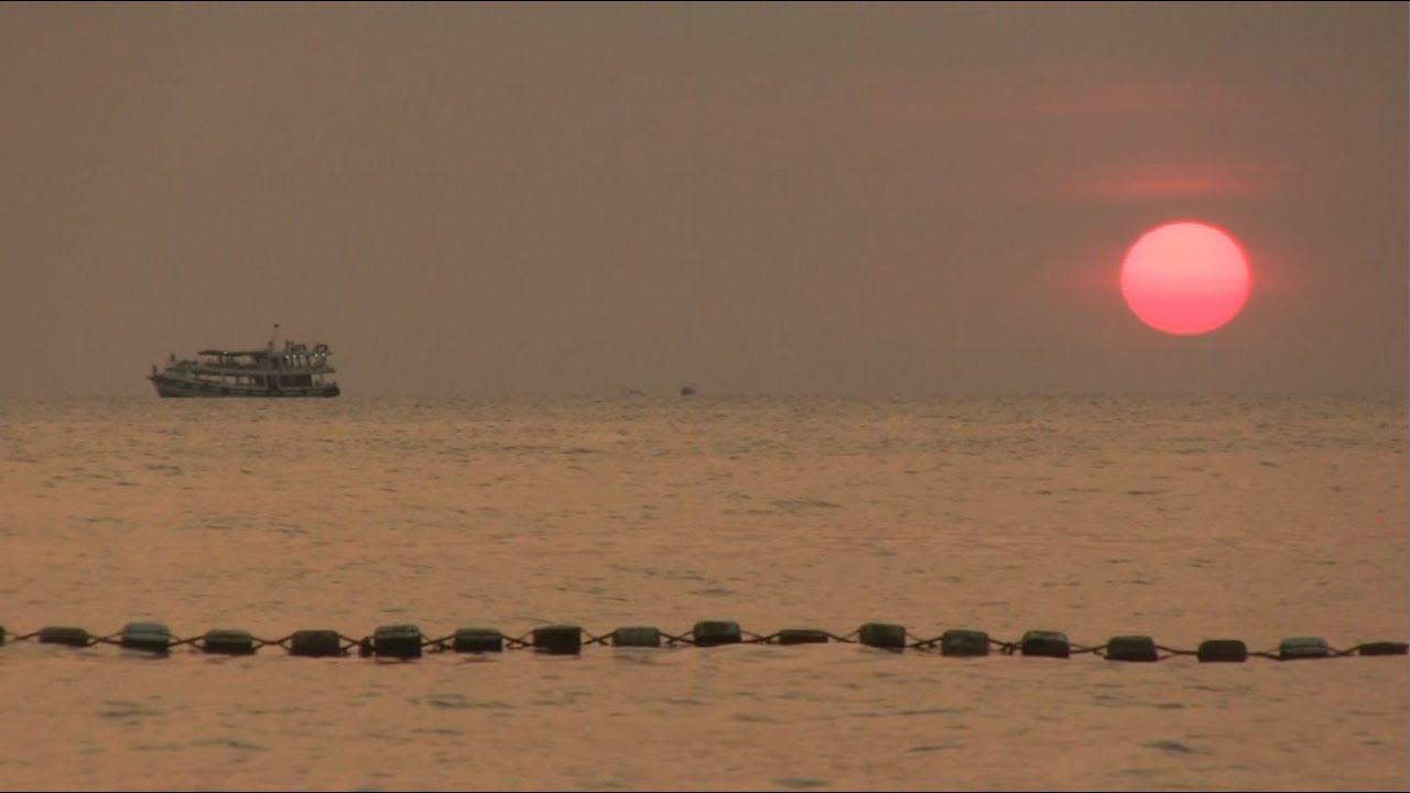 Остров Фукуок. Вьетнам 2019 февраль. Вечер. Пляж Лонг Бич.