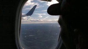 Взлет из Мурманска.