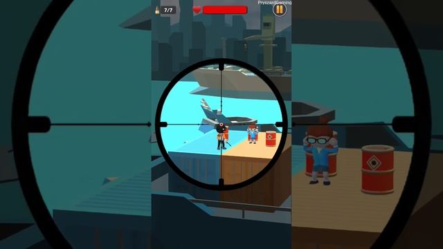 Stickman Sniper Shooter Games - Gameplay Walkthrough Pro Mode Stick Sniper Game (Android, iOS